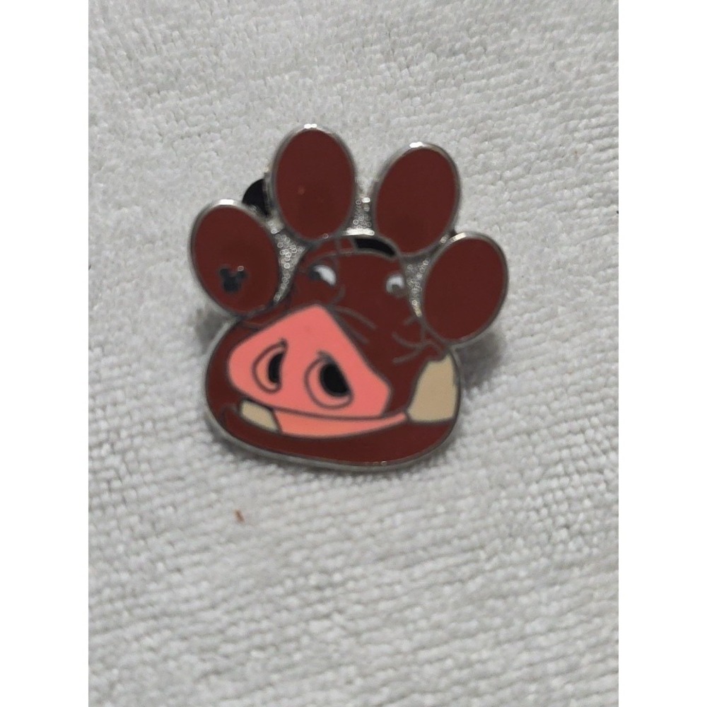 WDW Hidden Mickey 2017 Pumbaa‎ The Lion King Paw Print Disney Pin